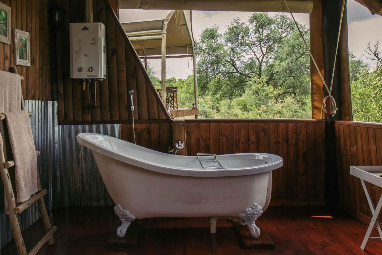 Isambane Camp Villa Balule Game Reserve Bagian luar foto