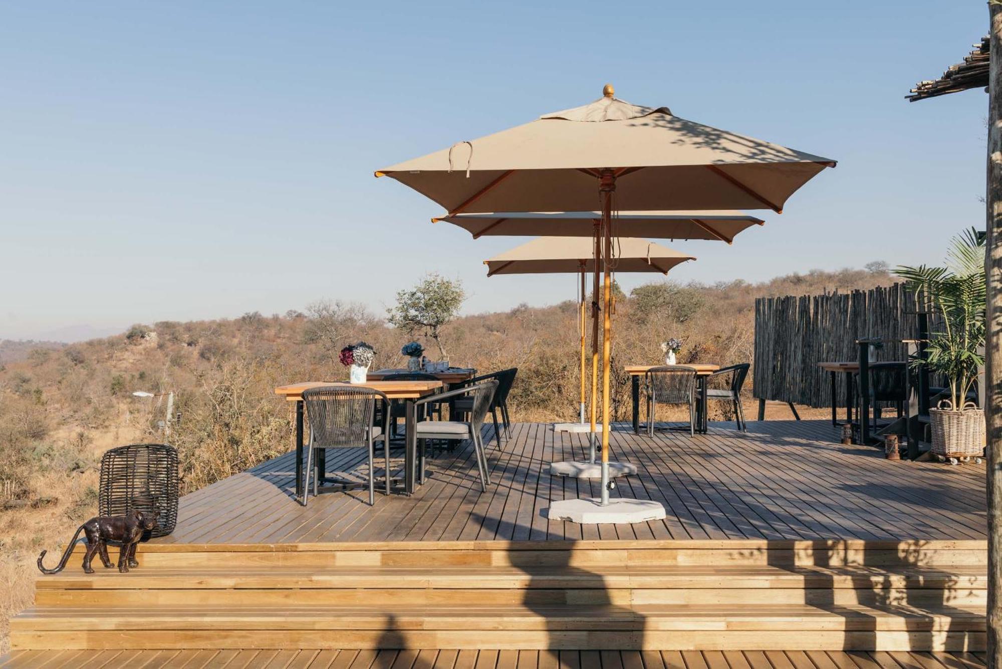Isambane Camp Villa Balule Game Reserve Bagian luar foto