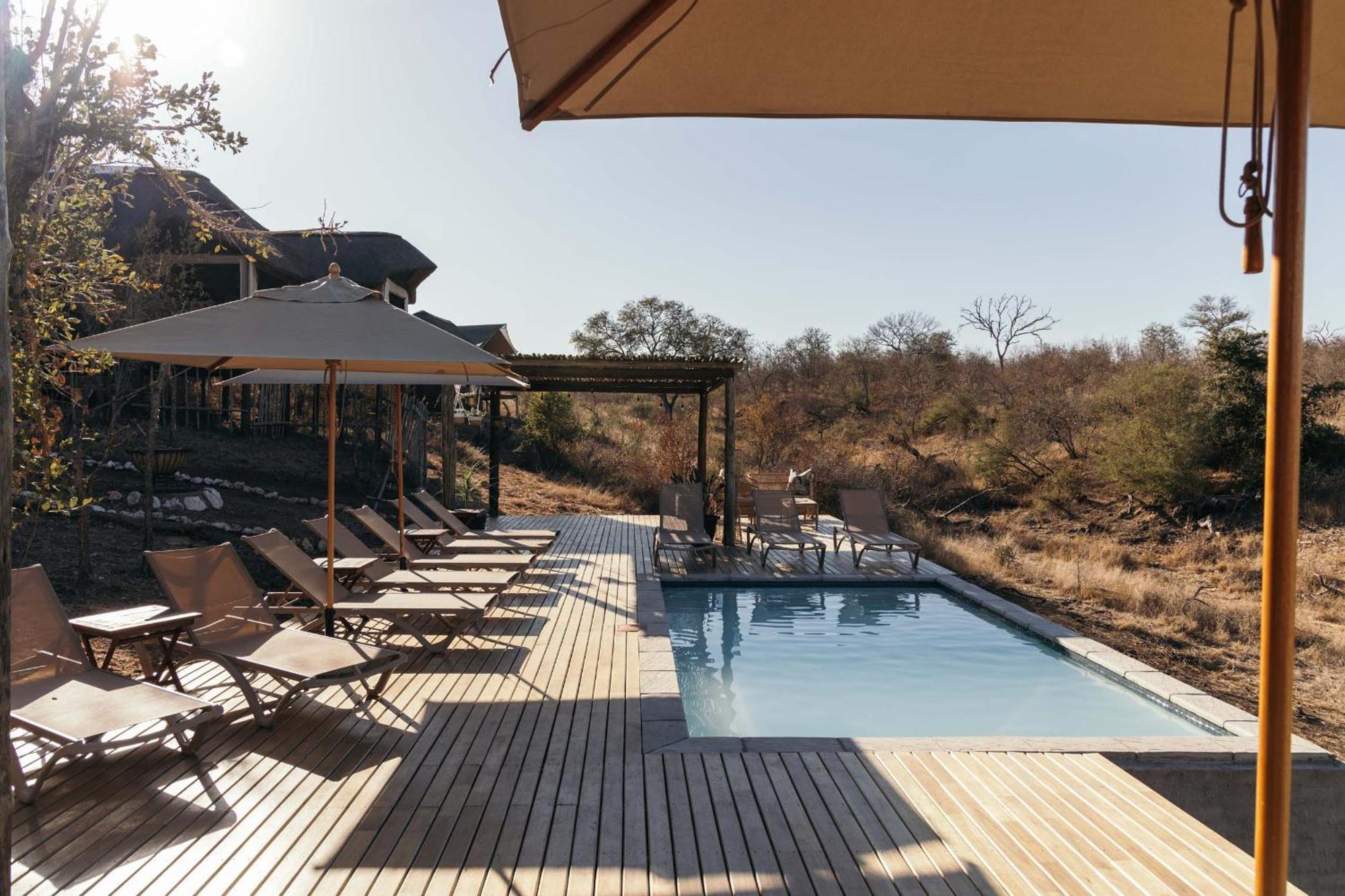Isambane Camp Villa Balule Game Reserve Bagian luar foto